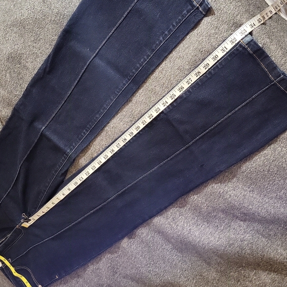 LACOSTE 🐊 High waist flare jeans size 24 - Picture 7 of 10